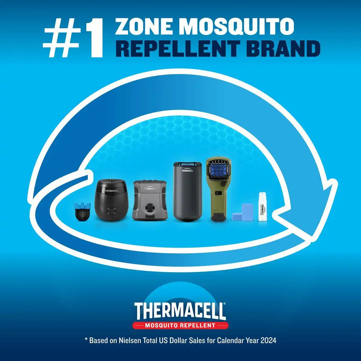 E-ZoneGuard Glow Rechargeable Mosquito Repeller (EL55)