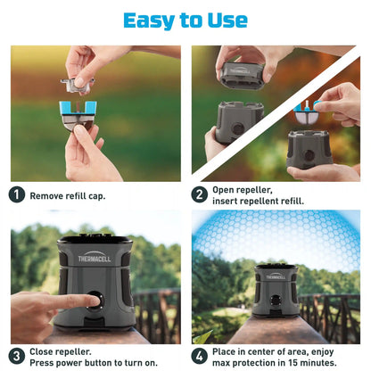 E-ZoneGuard Adventure 9Hr Rechargeable Mosquito Repeller (EX90)