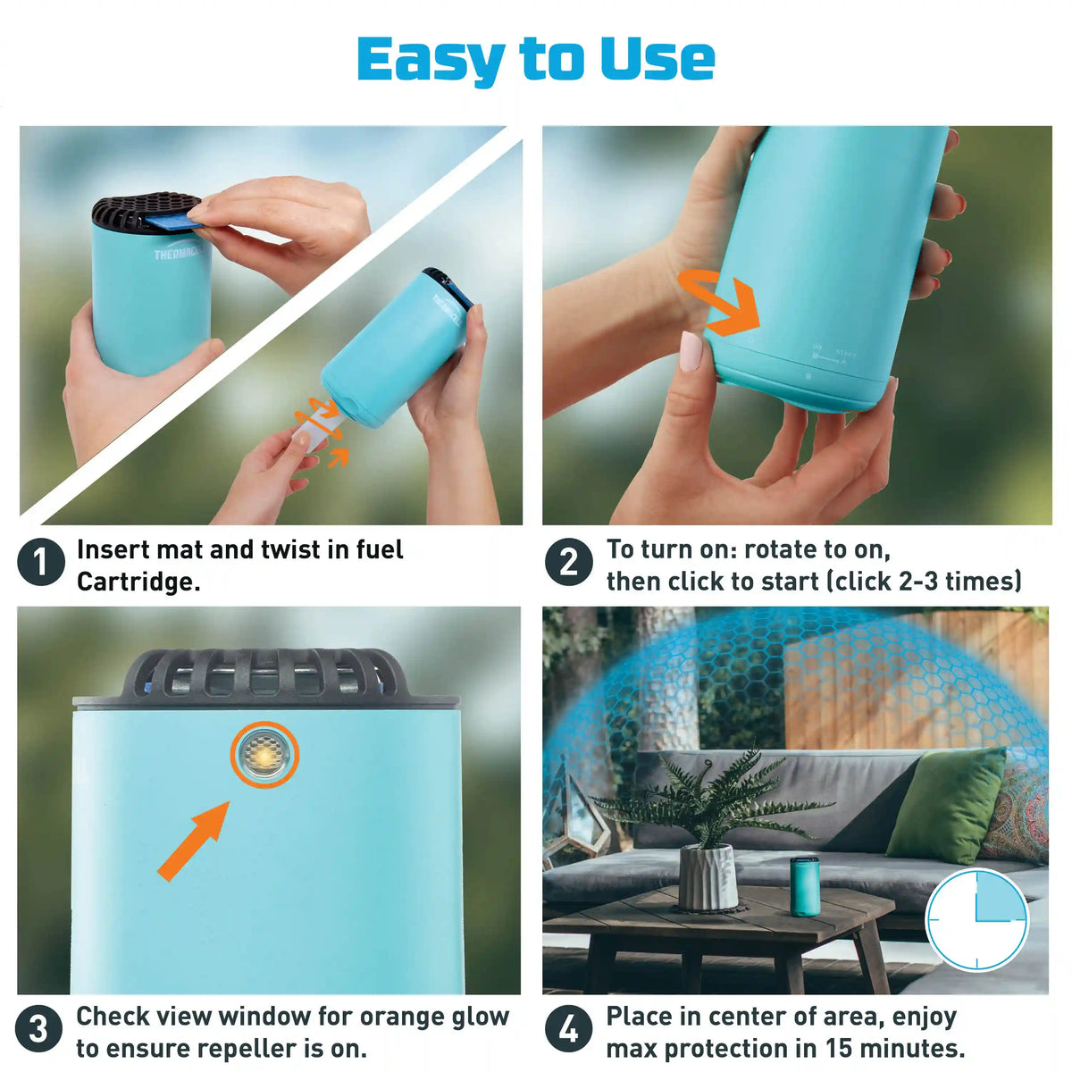 Patio Shield Mosquito Repeller