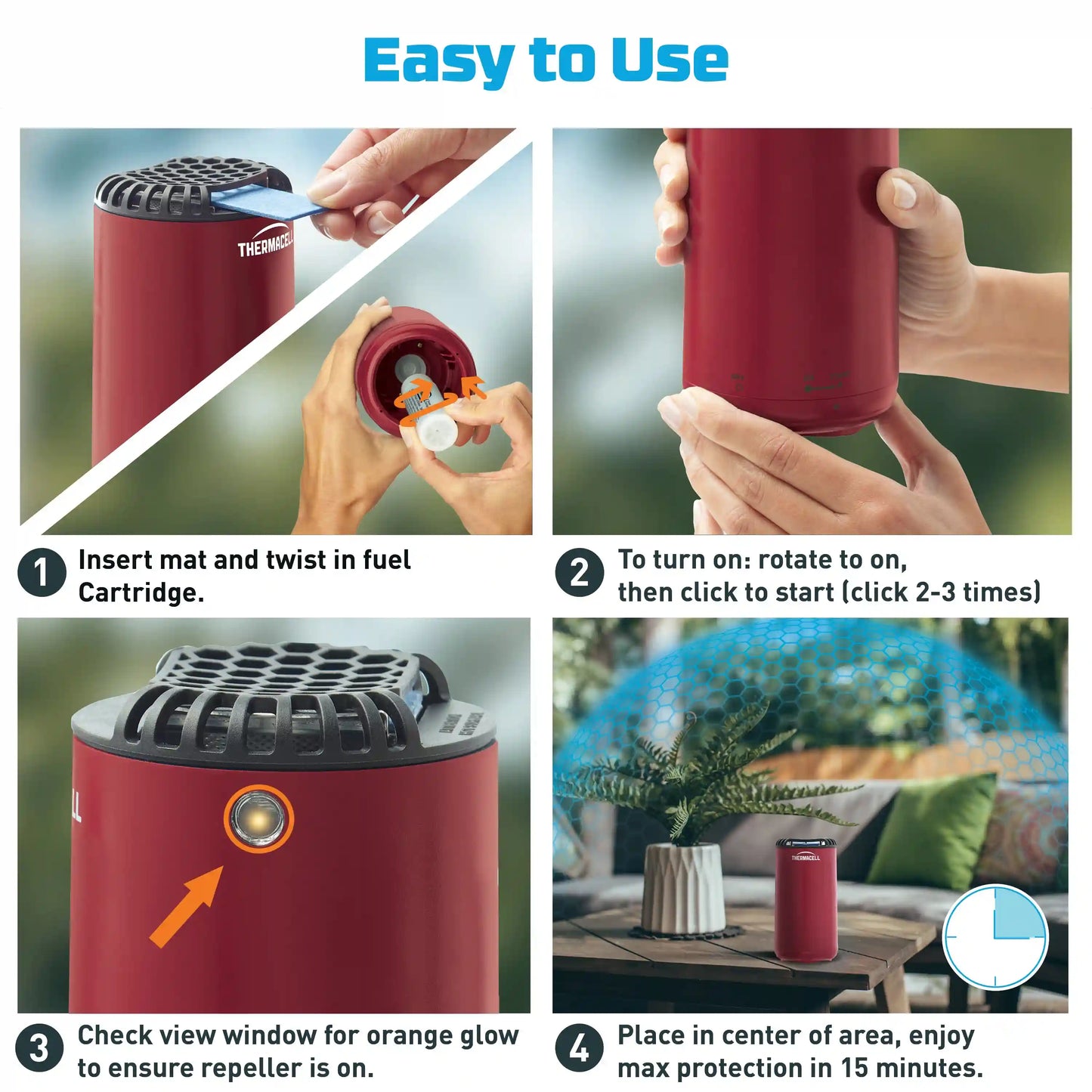 Patio Shield Mosquito Repeller