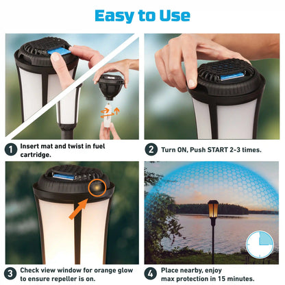 Patio Shield Mosquito Repeller Torch (Box)